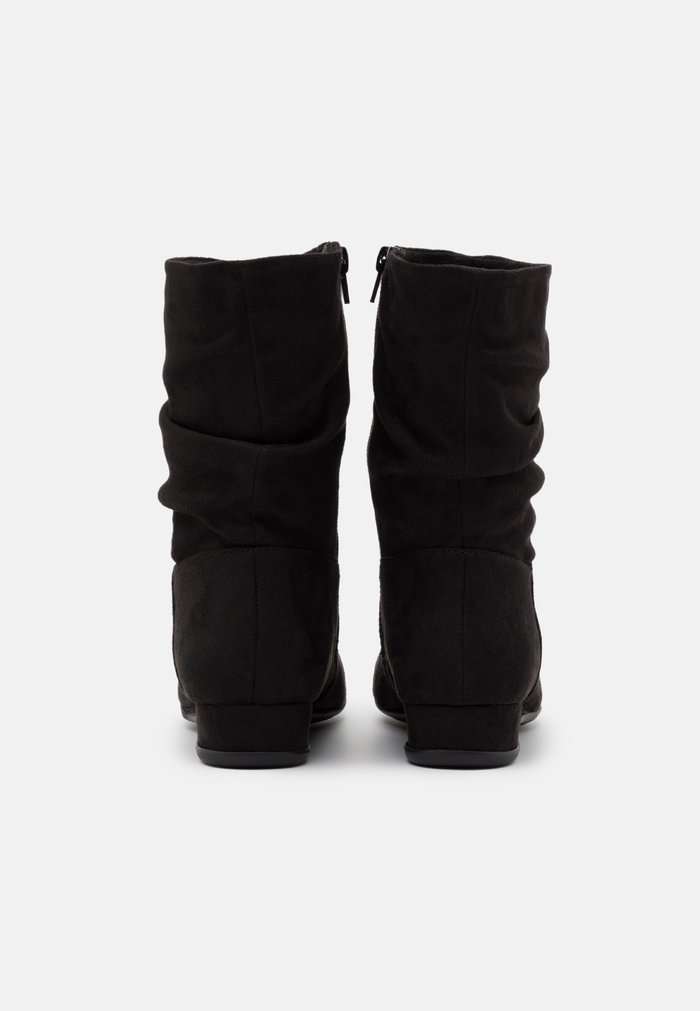 Bottes Anna Field Plates Zip UP Noir Femme | UOZ-2448800